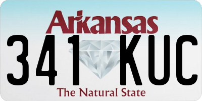 AR license plate 341KUC
