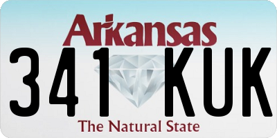 AR license plate 341KUK