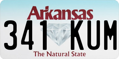 AR license plate 341KUM