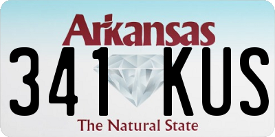 AR license plate 341KUS