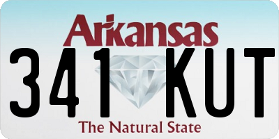 AR license plate 341KUT