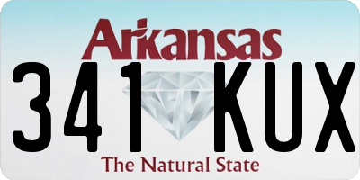 AR license plate 341KUX