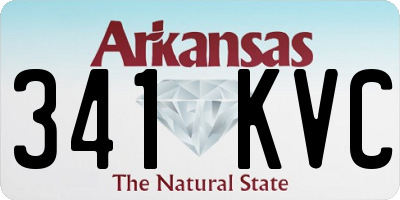 AR license plate 341KVC