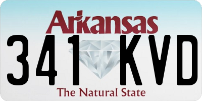 AR license plate 341KVD