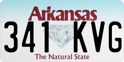 AR license plate 341KVG
