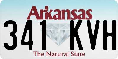 AR license plate 341KVH