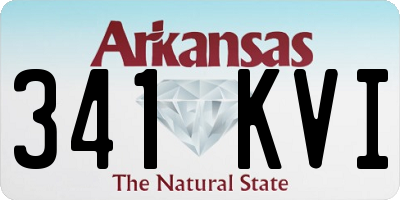 AR license plate 341KVI