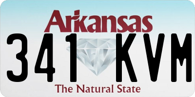 AR license plate 341KVM