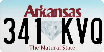 AR license plate 341KVQ