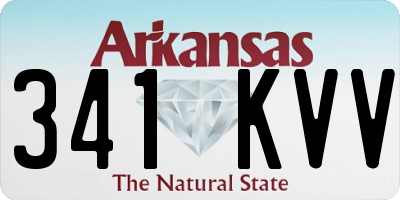 AR license plate 341KVV