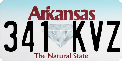 AR license plate 341KVZ