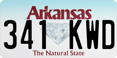 AR license plate 341KWD