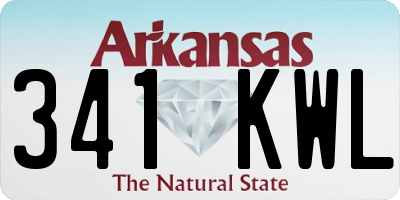 AR license plate 341KWL