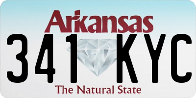 AR license plate 341KYC