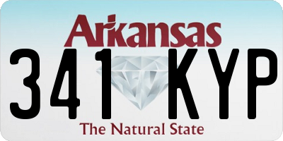 AR license plate 341KYP