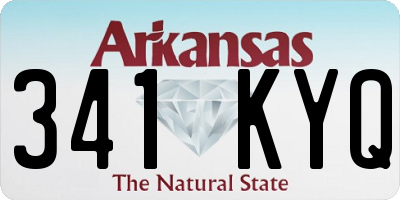 AR license plate 341KYQ