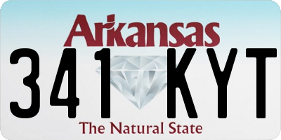 AR license plate 341KYT