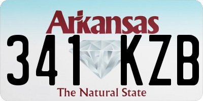 AR license plate 341KZB