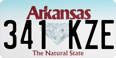 AR license plate 341KZE