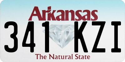 AR license plate 341KZI