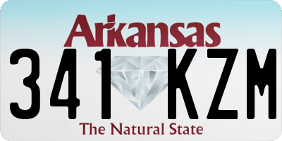 AR license plate 341KZM