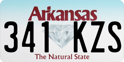 AR license plate 341KZS