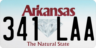 AR license plate 341LAA