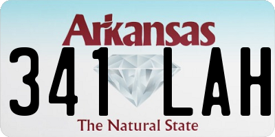 AR license plate 341LAH