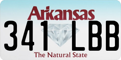 AR license plate 341LBB