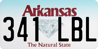 AR license plate 341LBL