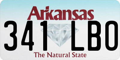 AR license plate 341LBO
