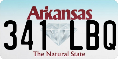 AR license plate 341LBQ