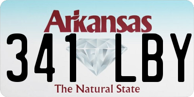 AR license plate 341LBY
