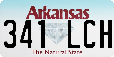 AR license plate 341LCH