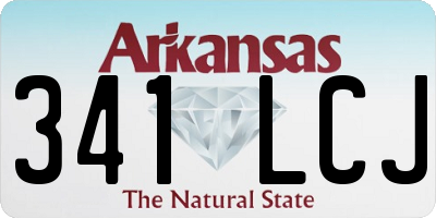 AR license plate 341LCJ