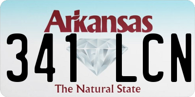 AR license plate 341LCN