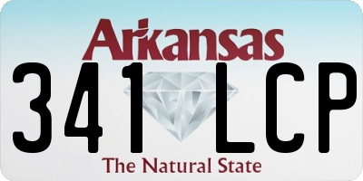 AR license plate 341LCP