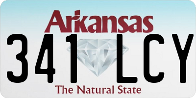 AR license plate 341LCY