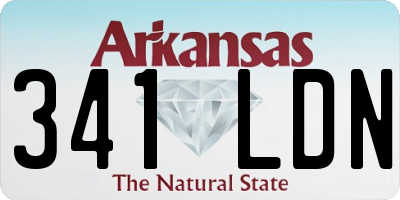 AR license plate 341LDN