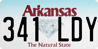 AR license plate 341LDY