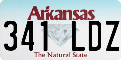 AR license plate 341LDZ