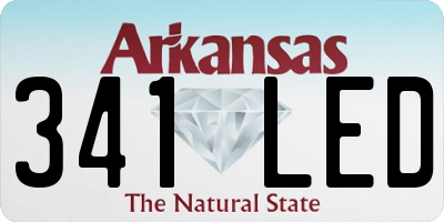 AR license plate 341LED