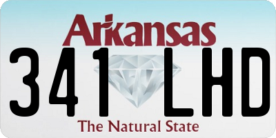AR license plate 341LHD