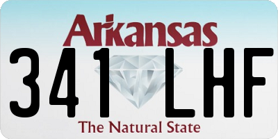 AR license plate 341LHF