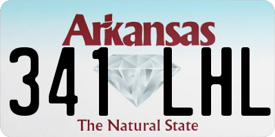 AR license plate 341LHL