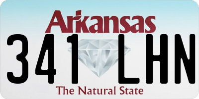 AR license plate 341LHN