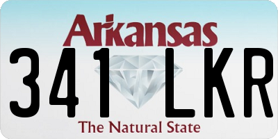 AR license plate 341LKR