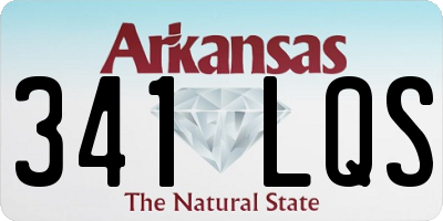 AR license plate 341LQS