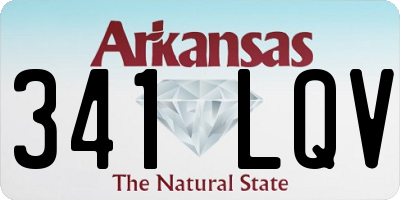 AR license plate 341LQV