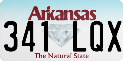 AR license plate 341LQX